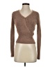 Pink Rose Brown Cardigan Size S - photo 1