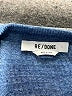 RE/DONE Blue Wool Cardigan Size M - photo 6