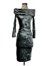 Windsor Metallic Gray Cocktail Dress Size S - photo 1