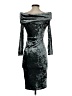 Windsor Metallic Gray Cocktail Dress Size S - photo 2