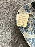 Max Studio 100% Polyester Paisley Blue Short Sleeve Blouse Size S - photo 8