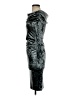 Windsor Metallic Gray Cocktail Dress Size S - photo 5