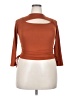 Gemstone Orange 3/4 Sleeve Top Size 16 - photo 1