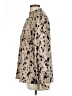 Unbranded 100% Polyester Animal Print Tan Long Sleeve Blouse Size L - photo 5