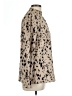 Unbranded 100% Polyester Animal Print Tan Long Sleeve Blouse Size L - photo 4