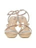 Pelle Moda Ivory Gold Sandals Size 8 1/2 - photo 2