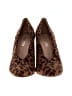 Boohoo Animal Print Brown Heels Size 7 - photo 2