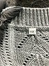 Unbranded 100% Acrylic Chevron-herringbone Gray Pullover Sweater Size 3X - photo 7