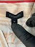 Talbots 100% Cotton Stripes Orange Long Sleeve Button-Down Shirt Size 14 - photo 7