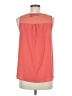 DKNY Jeans 100% Polyester Orange Sleeveless Blouse Size M - photo 2