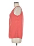DKNY Jeans 100% Polyester Orange Sleeveless Blouse Size M - photo 5