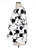 Unbranded Floral White Short Sleeve Blouse Size XL - photo 5