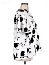 Unbranded Floral White Short Sleeve Blouse Size XL - photo 4