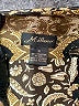 Milano 100% Polyester Paisley Gold Long Sleeve Blouse Size M - photo 7