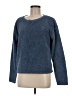 LC Lauren Conrad 100% Polyester Solid Blue Pullover Sweater Size M - photo 1