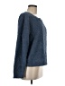 LC Lauren Conrad 100% Polyester Solid Blue Pullover Sweater Size M - photo 4