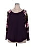 42 Pops Purple 3/4 Sleeve Top Size 3X - photo 1