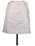 Double Zero 100% Polyurethane Solid Gray Ivory Casual Skirt Size M - photo 2