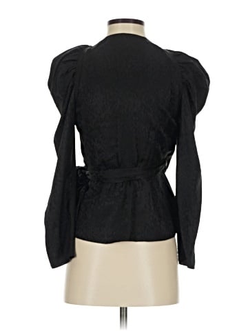A.L.C. Long Sleeve Silk Top (view 2)