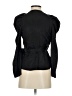 A.L.C. 100% Silk Black Long Sleeve Silk Top Size 2 - photo 2