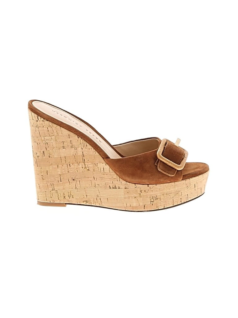 Pre-owned Veronica Beard Wedges In Brown