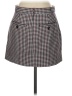 Madewell Houndstooth Gray Brown Casual Skirt Size 0 - photo 2