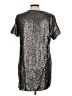 A.gain Metallic Silver Cocktail Dress Size L - photo 2