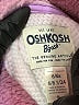 OshKosh B'gosh 100% Polyester Tie-dye Pink Pullover Sweater Size 6X - photo 3