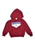 Champion 100% Polyester Red Zip Up Hoodie Size 4 - 5 - photo 1