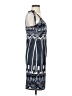 Pure Navy Graphic Blue Cocktail Dress Size 2 - photo 4