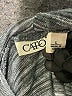 Cato 100% Polyester Gray Pullover Sweater Size L - photo 7