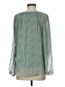 Unbranded 100% Polyester Green Long Sleeve Blouse Size S - photo 2