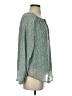 Unbranded 100% Polyester Green Long Sleeve Blouse Size S - photo 4