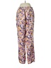 J.Crew 100% Silk Paisley Purple Silk Pants Size 4 - photo 2