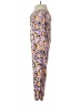 J.Crew 100% Silk Paisley Purple Silk Pants Size 4 - photo 5