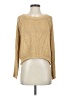 Free People Metallic Gold Pullover Sweater Size XS - photo 1