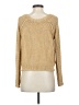 Free People Metallic Gold Pullover Sweater Size XS - photo 2