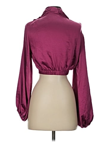 Line & Dot 3/4 Sleeve Blouse (view 2)