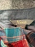 Natural Reflections Plaid Teal Long Sleeve Blouse Size M - photo 6