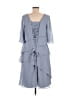 Unbranded Gray Blue Cocktail Dress Size 8 - photo 2