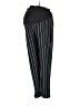 Shein Stripes Black Active Pants Size 4 - photo 1