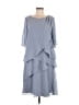 Unbranded Gray Blue Cocktail Dress Size 8 - photo 1
