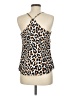 J.Crew Factory Store 100% Polyester Brown Sleeveless Top Size 6 - photo 2