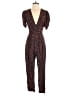 Blue Life Animal Print Red Jumpsuit Size S - photo 1