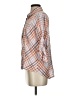 CAbi Plaid Orange 3/4 Sleeve Button-Down Shirt Size S - photo 5