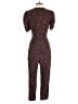 Blue Life Animal Print Red Jumpsuit Size S - photo 2