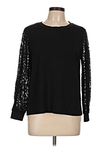 Rose + Olive Long Sleeve Top (view 1)