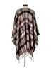 Gena Accessories 100% Acrylic Plaid Brown Tan Wrap One size - photo 2