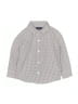 Andy & Evan Houndstooth Gray Long Sleeve Button-Down Shirt Size 3T - photo 1