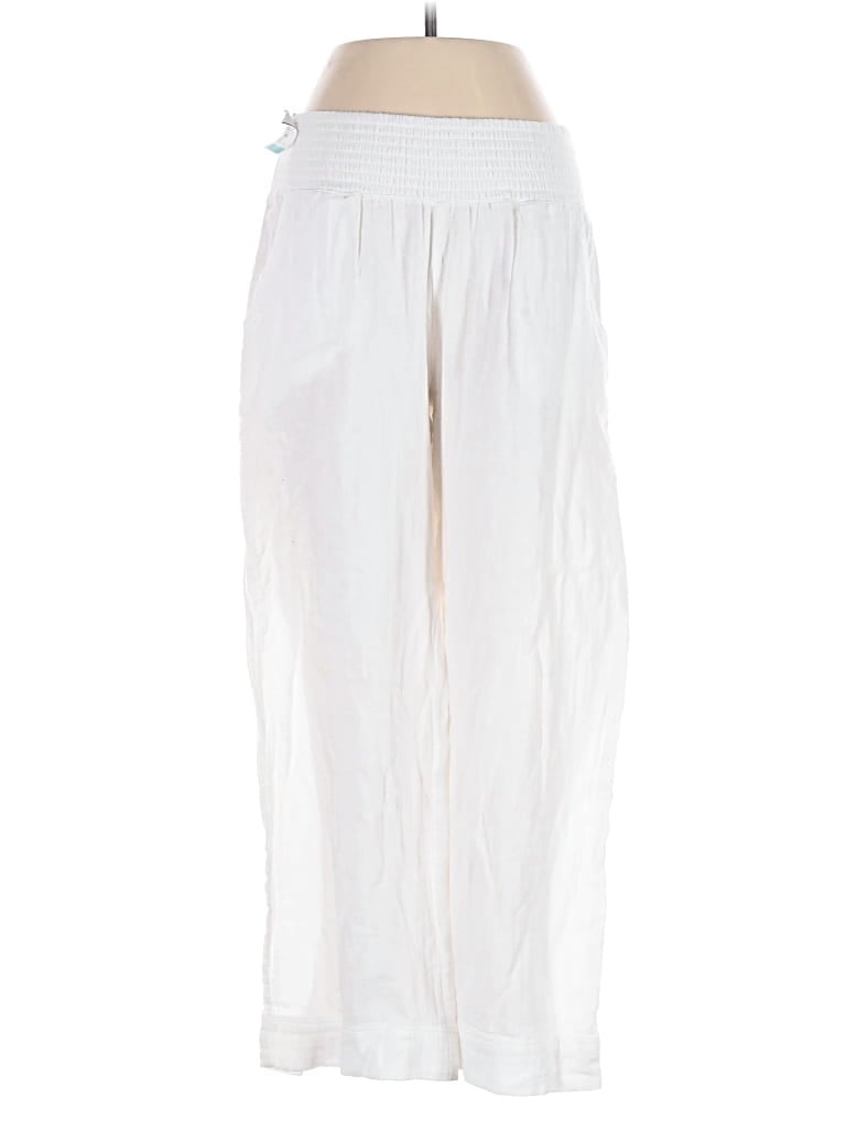 Pre-owned Pact Casual Pants In White
